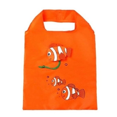 Sac à provisions pliable Poisson
