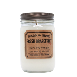 Bougie Broad St Brand – Fresh Grapefruit