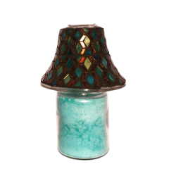 Abat-jour pour jarre Acqua bleu - Village Candle