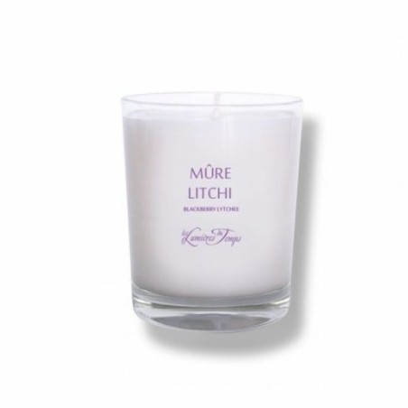 Bougie votive Mure Litchi - Les lumières du temps