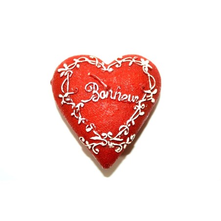 Bougie décorative cœur – "Bonheur" - Dèkoratief