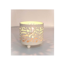 Porte votive en métal avec votive – Village Candle