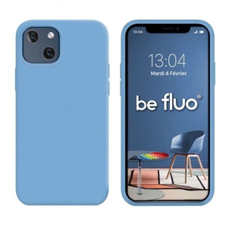 Coque iPhone 11 Pro BeFluo Bleu Acier - Moxie