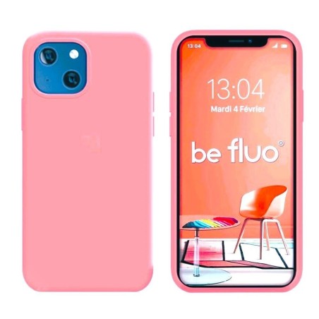 Coque iPhone 11 Pro BeFluo Rose Clair - Moxie