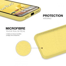 Coque iPhone XR BeFluo Jaune - Moxie