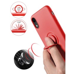 Coque iPhone XR BeFluo Rouge - Moxie