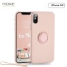 Coque iPhone XR BeFluo Rose - Moxie