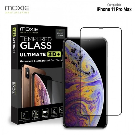 Protection en verre trempé 3D pour IPhone 11 Pro - Moxie