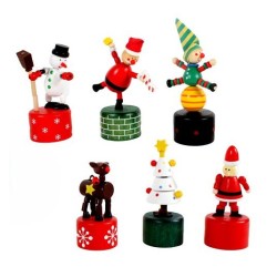 Figurine poussoir de Noël...