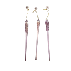 Gouttes en verre rose - Goodwill
