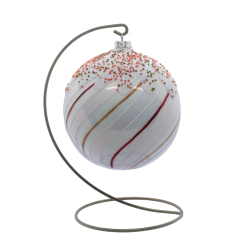 Support doré pour Boule de Noël