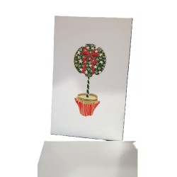 Carte double de noël "Arbre de Noël" - Rossi