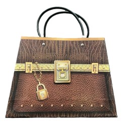 Sac Cadeau Imitation Croco...