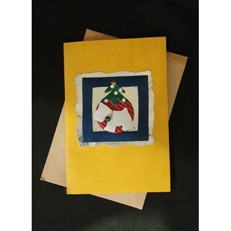Carte double de Noël "Westie"