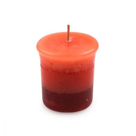 Bougie votive marbrée Pumpkin Harvest - Pajoma