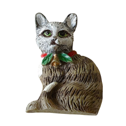 Bouton JHB - "Chat de Noël...