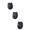 Bouton Tête de chat noir