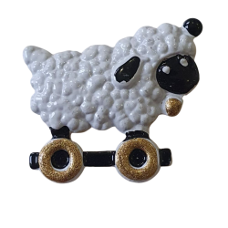 Bouton en métal DMC -...