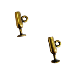 2 Boutons JHB - "Verres à...