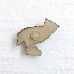 Bouton DMC "Chouette Hulotte"