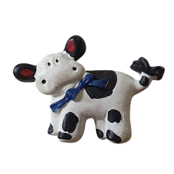 Bouton DMC "Vache avec un...