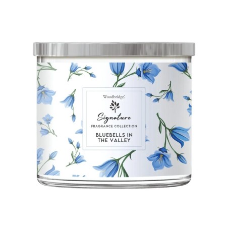 Bougie 3 mèches Bluebells in the Valley - Woodbridge