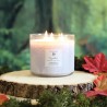 Bougie 3 mèches Wild Fig & Cedarwood - Woodbridge