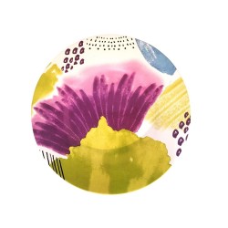 Assiette Splash green...