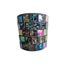 Photophore Mosaïque irisée...