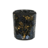 Photophore Mosaïque Noir et Or - Village Candle