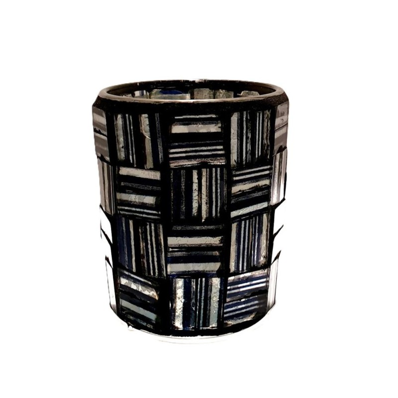 Photophore Mosaïque Liquorice - Village Candle