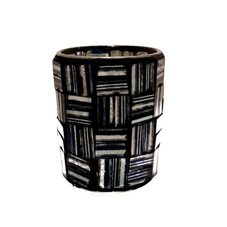 Photophore Mosaïque Liquorice - Village Candle