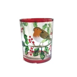 Photophore de Noël Rouge...