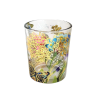 Lot de 3 photophores en verre à motifs floraux – Village Candle