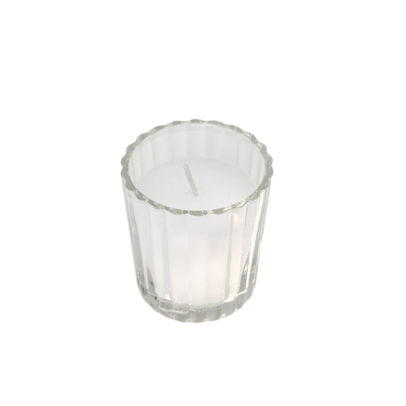 Bougie mini verre luisant Rechargeable 8 H- Bougie la Française