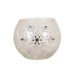 Photophore Globe Flocon de...