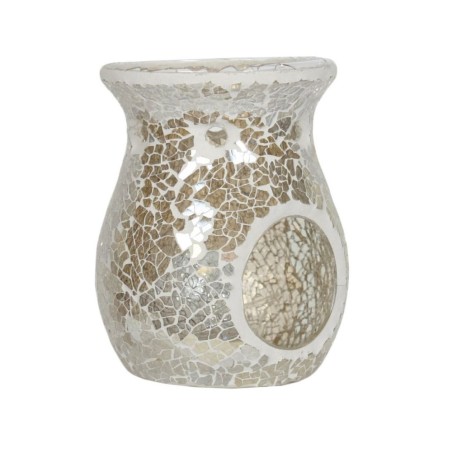 Brûle-parfum Mosaïque gris fumée - Village Candle