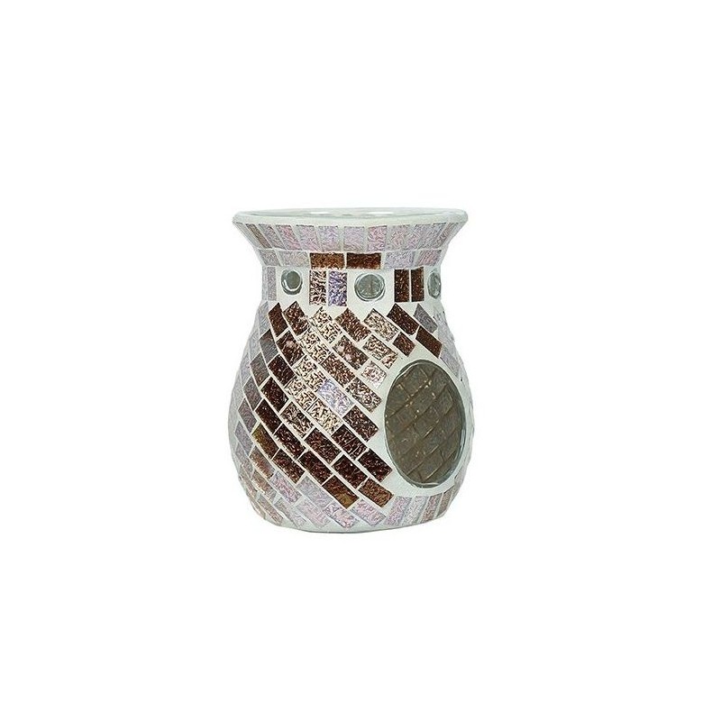 Brûle Parfum mosaïque tourbillon doré  - Village Candle