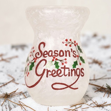 Brûle Parfum en verre Season's Greeting - Village Candle
