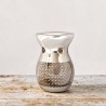 Brûle Parfum en verre Silver Check - Village Candle