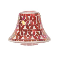 Abat-jour pour bougie Mosaïque couleur irisée  - Village Candle