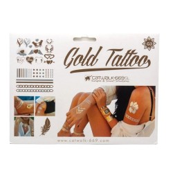 Tatouages éphémères Gold...