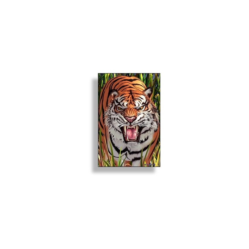 Puzzle Tigre Effet 3D - 60 pièces - Artgame