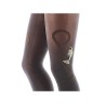 Collant marron sirène beige – berthe aux grands pieds