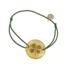 Bracelet avec médaillon trèfle - 7Bis