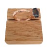 Bague en argent 925 avec pierre couleur noire -