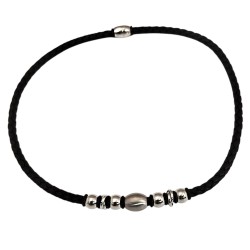 Collier homme en cuir...