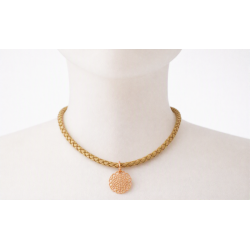Collier ras-du-cou cordon...