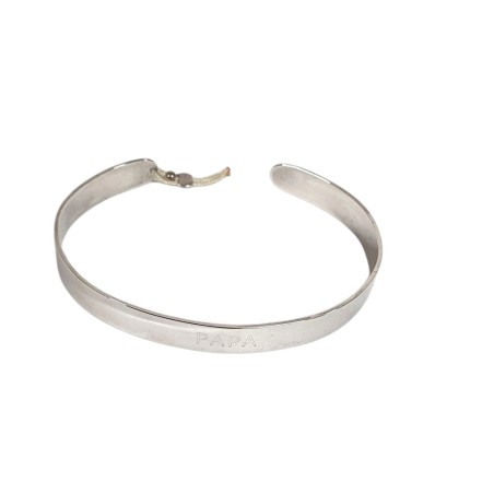 Bracelet jonc PAPA  - Bijoux Ley Nat