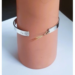 Bracelet jonc "INFINI" - Bijoux Ley Nat